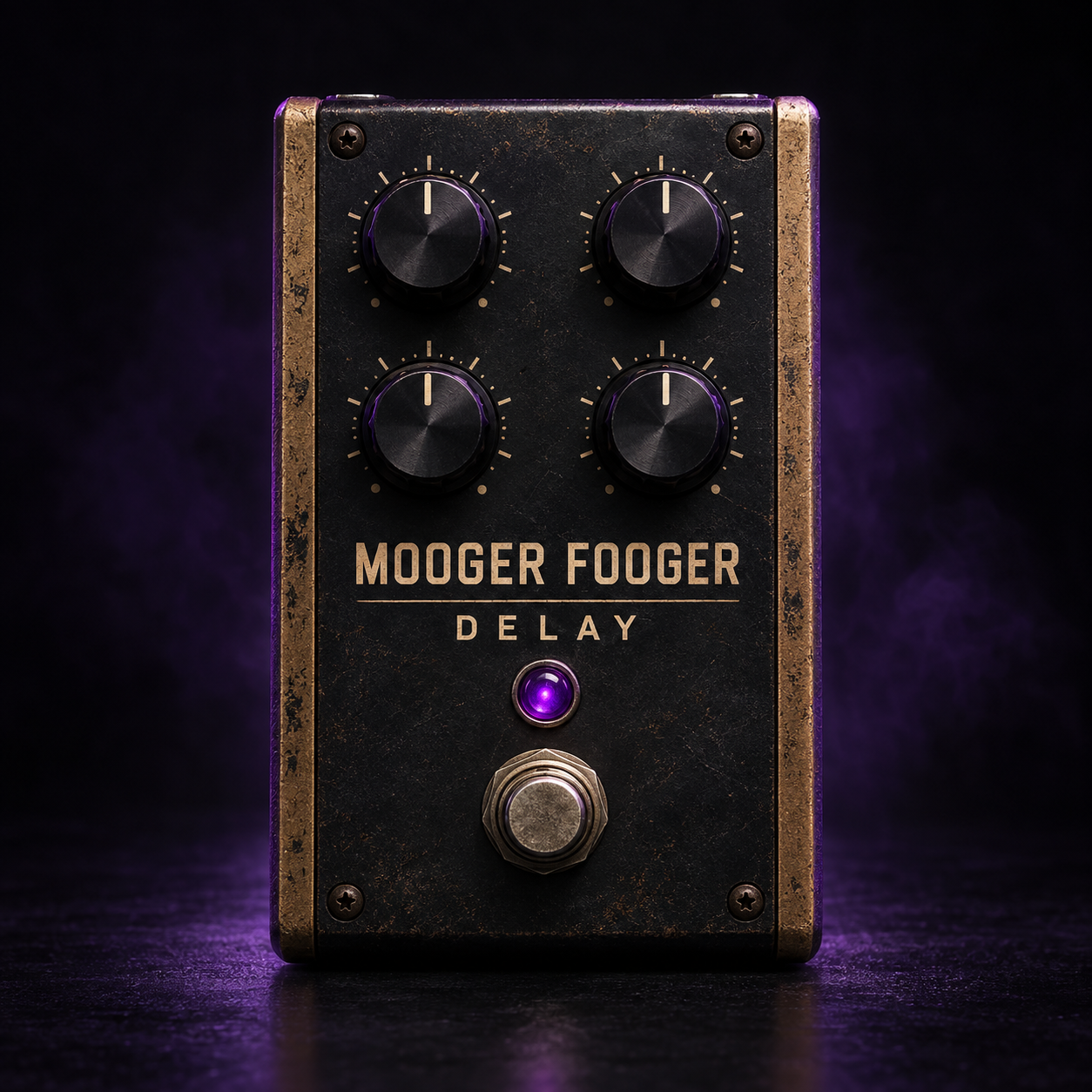 Mooger Fooger Delay pedal